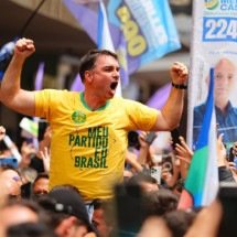 Flávio diz que Nordeste está ‘decepcionado’ com PT e virou verde-amarelo - Foto: Vittor Sales/Divulga&ccedil;&atilde;o Campanha Fl&aacute;vio Bolsonaro