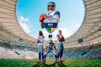 NFL no Maracanã ganha coleção inspirada no Rio de Janeiro