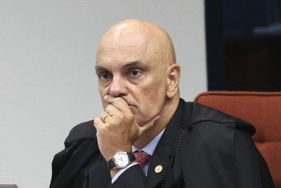 ‘Ele vai dizer o quê?’: Moraes cancela pronunciamento e intriga Brasília -  (crédito: Foto: Luiz Silveira/STF)