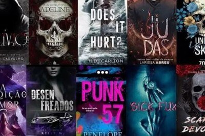 Obras do g&ecirc;nero Dark Romance, que conquistaram o p&uacute;blico com suas narrativas intensas e temas complexos, ilustrando o fen&ocirc;meno editorial -  (crédito: Redes sociais)