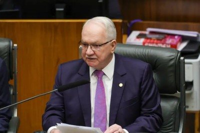 Ministro Edson Fachin, presidente do STF, em meio &agrave;s tens&otilde;es na Corte envolvendo o caso Banco Master e o inqu&eacute;rito das fake news. -  (crédito:  Ag&ecirc;ncia Brasil)
