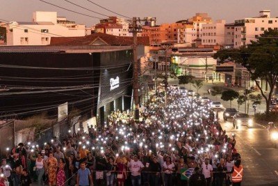 Marcha para Jesus, em Contagem, deve ganhar vers&atilde;o Kids -  (crédito: Reprodu&ccedil;&atilde;o/Janine Moraes)
