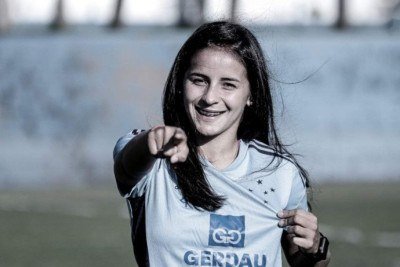 Camila Arrieta jogou pelo Cruzeiro entre 2023 e 2025 -  (crédito: Gustavo Martins/Cruzeiro)
