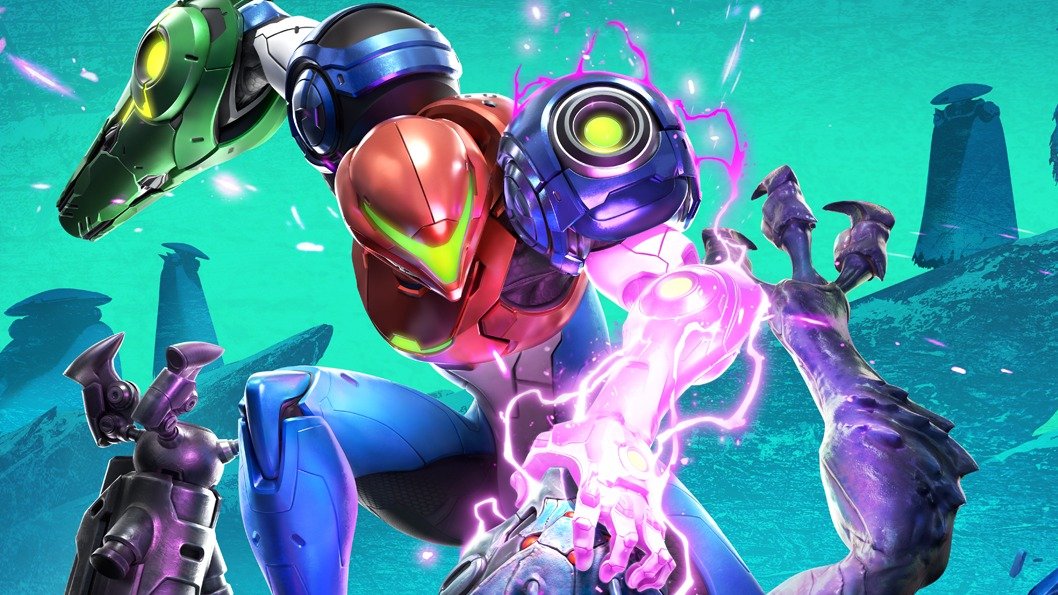 Samus Aran em a&ccedil;&atilde;o no rec&eacute;m-anunciado Metroid Ravenous, exclusivo para o Nintendo Switch 2 -  (crédito: Nintendo/Divulga&ccedil;&atilde;o)