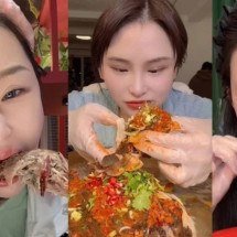 Entenda os perigos de comer quantidades exageradas de comida, como no 'mukbang' - Reprodução/Instagram