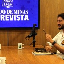 'Uma hora a bola entra no gol', afirma Gabriel Azevedo  - Jair Amaral/EM/D.A. Press