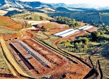 Nova unidade em São Sebastião do Rio Verde está em construção e deve operar em 2028 -  (crédito: Mantiqueira/Divulgação)