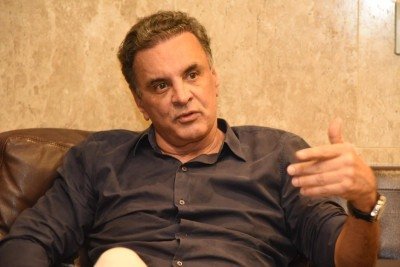 Aécio Neves em entrevista exclusiva ao Estado de Minas -  (crédito: Gladyston Rodrigues/EM/D.A. Press)