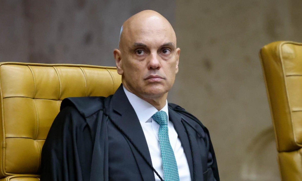 Alexandre de Moraes descarta se afastar ou mesmo renunciar - (crédito: Foto: Gustavo Moreno/STF)