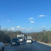 BR 251 terá interdição total do trânsito na manhã desta segunda-feira - Luiz Ribeiro/DA Press