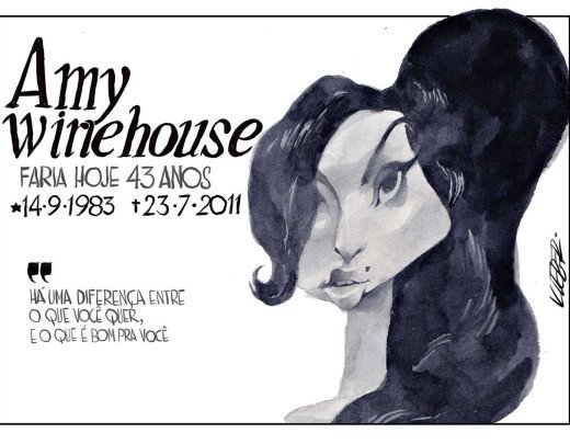 Amy Winehouse -  (crédito: Kleber)