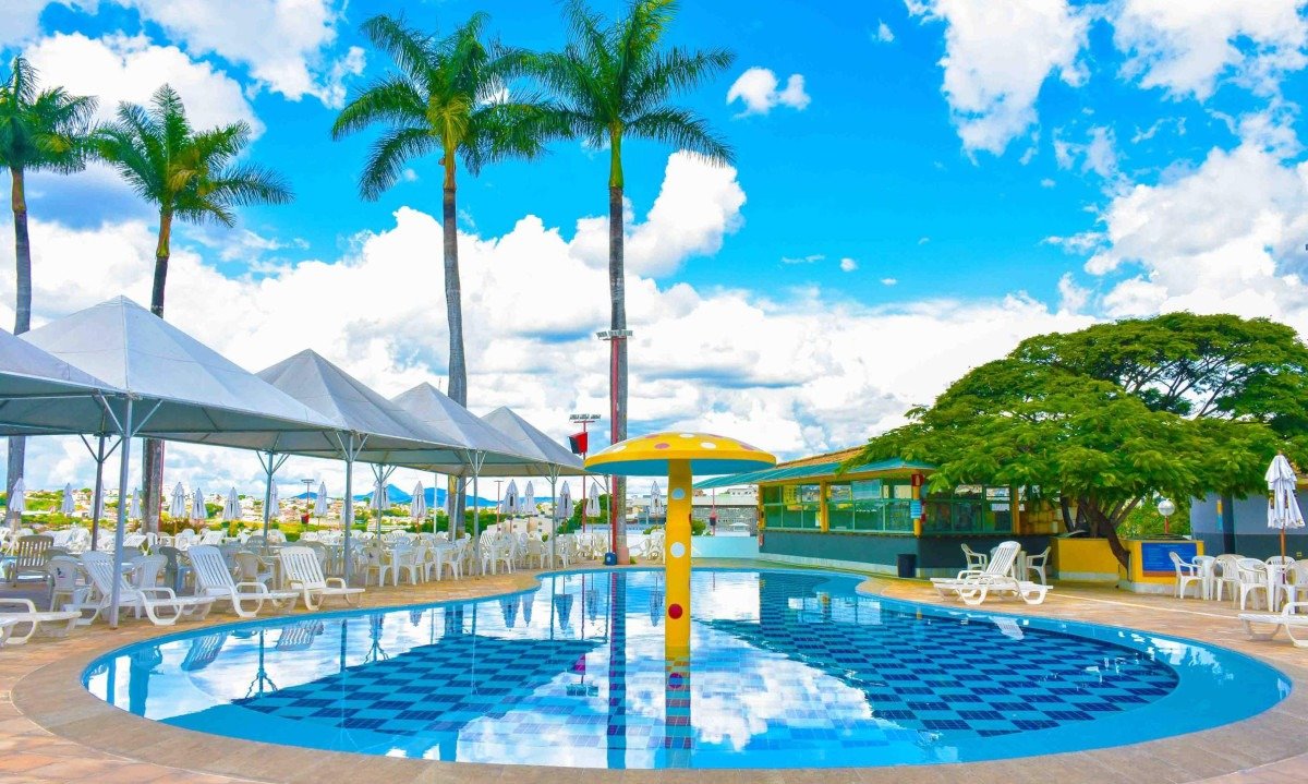 Piscina Jaraguá Country Clube - (crédito: Divulgação/Jaraguá Country)