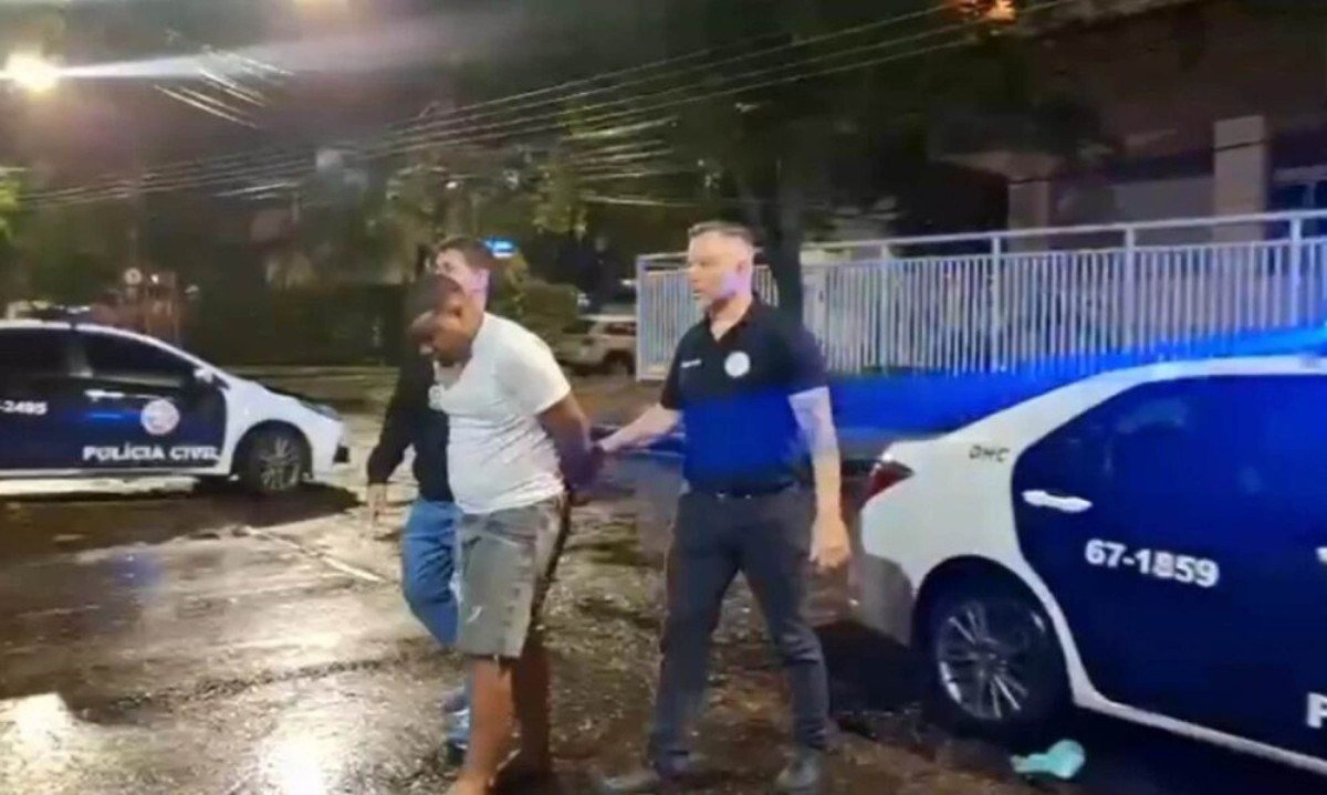 PM é morto a tiros com a própria arma no Rio; suspeito foi preso - (crédito: Tupi)
