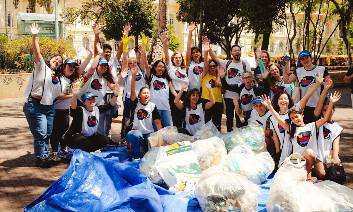 Dia Mundial da Limpeza: Ação promovida pelo Instituto Limpa Brasil chegará em Belo Horizonte no dia 20 de setembro - (crédito: Divulgação/Instituto Limpa Brasil)