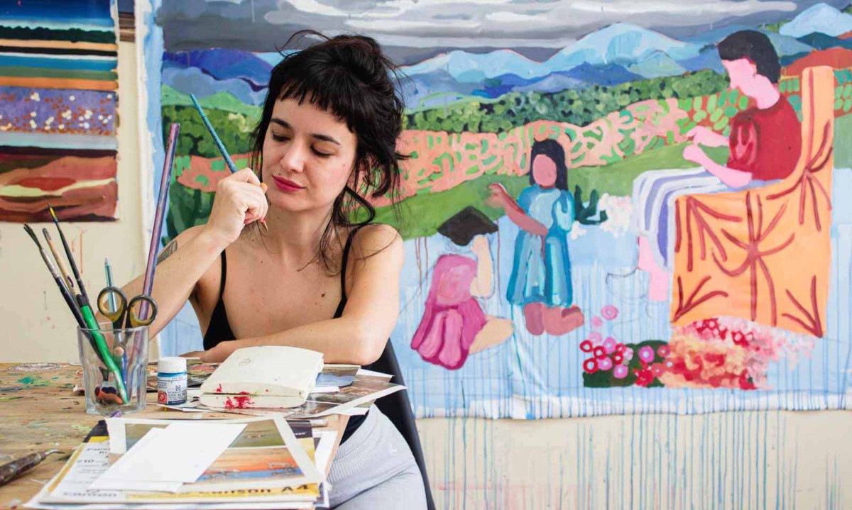 Mineira radicada em São Paulo, Renata Laguardia tem 15 anos de carreira nas artes visuais - (crédito: Divulgação)