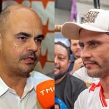 Simões questiona Cleitinho: ‘Se não cobrar IPVA, vai comprar remédio como?’ - Jair Amaral/EM/D.A Press e Marcus Vinícius/Campanha Cleitinho