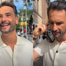 Rodrigo Santoro é abordado por influenciador que não o reconhece e revela perrengues de Hollywood