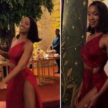 IZA celebra 36 anos em festão com namorado e pista de dança cheia de famosos; vídeo - Instagram/Reprodução