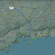 Quem é a jovem que fez a FAB falar após piloto ouvir: "Manda nem em casa" - Flight Radar 24 / Reprodução