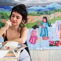Renata Laguardia lança coletânea de poemas e pinturas - Divulga&ccedil;&atilde;o