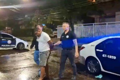 PM é morto a tiros com a própria arma no Rio; suspeito foi preso -  (crédito: Tupi)