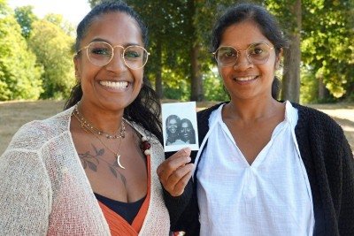 Minal e Meena se conheceram na adolescência e se tornaram amigas -  (crédito: Meena Geltink)