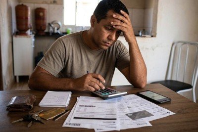Proporção de consumidores com alguma conta em atraso também apresentou queda de 65,3% para 63,3%. -  (crédito: Fecomércio MG/Divulgação)