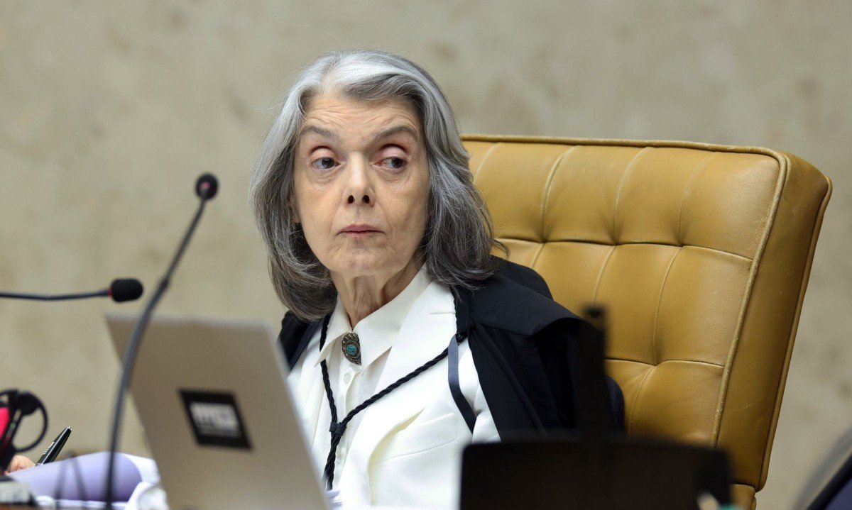 Ministra Cármen Lúcia votou contra unir processos de Moraes e Mendonça - (crédito: Rosinei Coutinho/STF)
