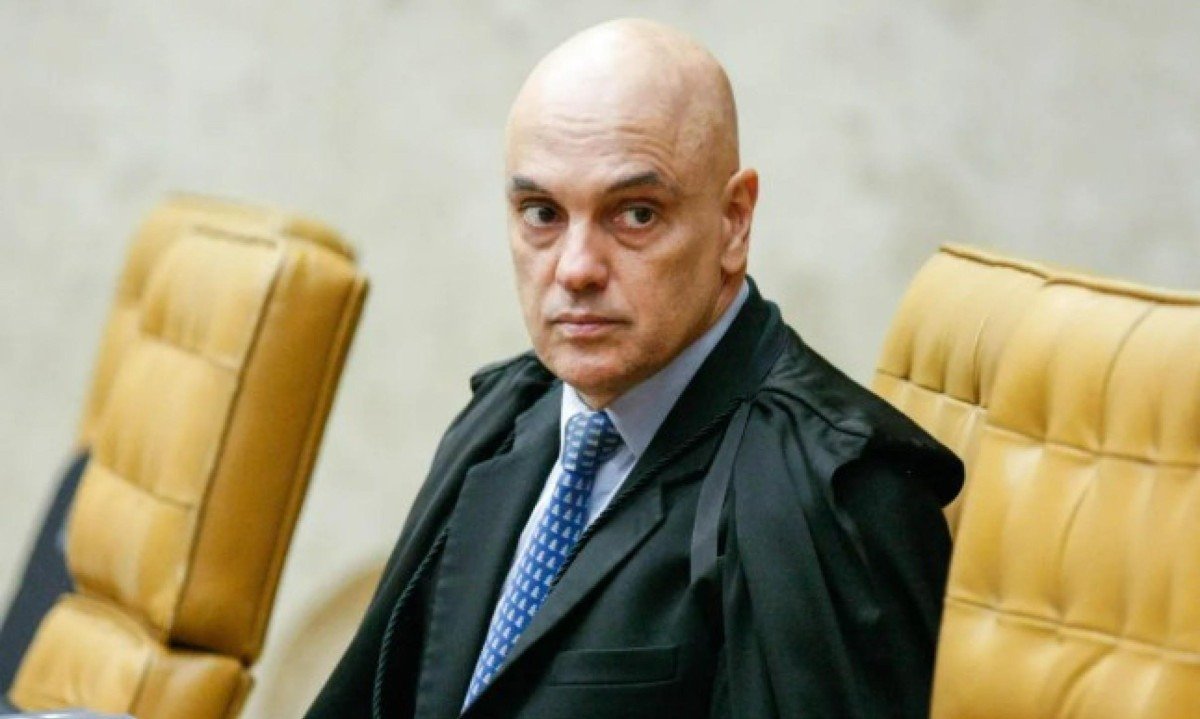 Ministro Alexandre de Moraes em sessão plenária do STF -  (crédito: Sophia Santos/STF)