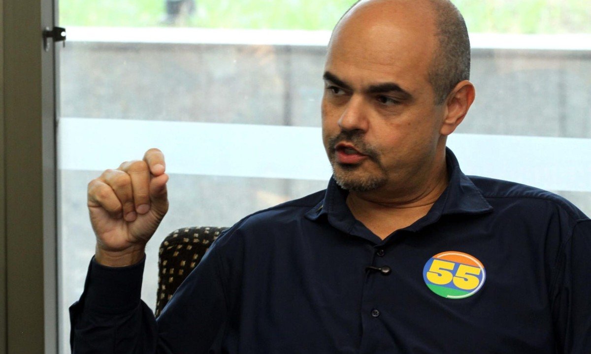 Em caso de reeleição, governador pretende implantar um "cercamento eletrônico" nas divisas do estado para combater a atuação do crime organizado - (crédito: Jair Amaral/EM/D.A Press)