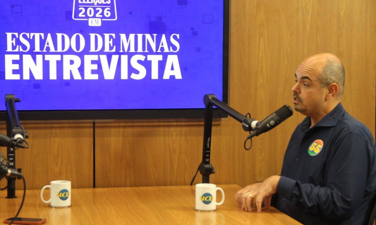 Ao comentar o desempenho do antecessor, Simões comparou a situação de Zema à de Ronaldo Caiado (PSD) - (crédito: Jair Amaral/EM/D.A Press)