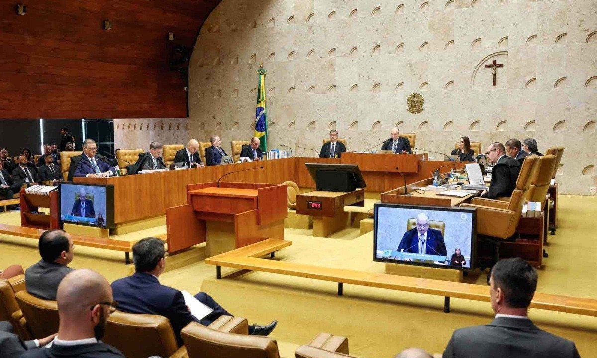 Do ponto de vista institucional, o STF é o grande perdedor da sessão de ontem -  (crédito: Rosinei Coutinho/STF/AFP)