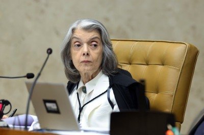 Ministra Cármen Lúcia votou contra unir processos de Moraes e Mendonça -  (crédito: Rosinei Coutinho/STF)