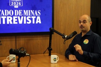 Simões afirmou que tem intensificado as conversas com prefeitos para ampliar a mobilização de sua candidatura nos municípios -  (crédito: Jair Amaral/EM/D.A Press)