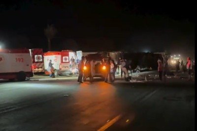 Equipes de resgate foram mobilizadas para atender &agrave; ocorr&ecirc;ncia -  (crédito: Reprodu&ccedil;&atilde;o)