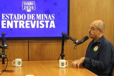 Ao comentar o desempenho do antecessor, Simões comparou a situação de Zema à de Ronaldo Caiado (PSD) -  (crédito: Jair Amaral/EM/D.A Press)
