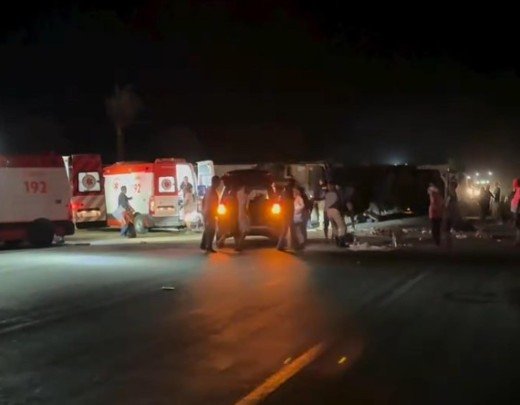 Equipes de resgate foram mobilizadas para atender &agrave; ocorr&ecirc;ncia