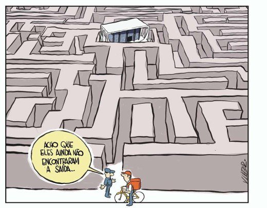 Labirinto -  (crédito: Kleber)