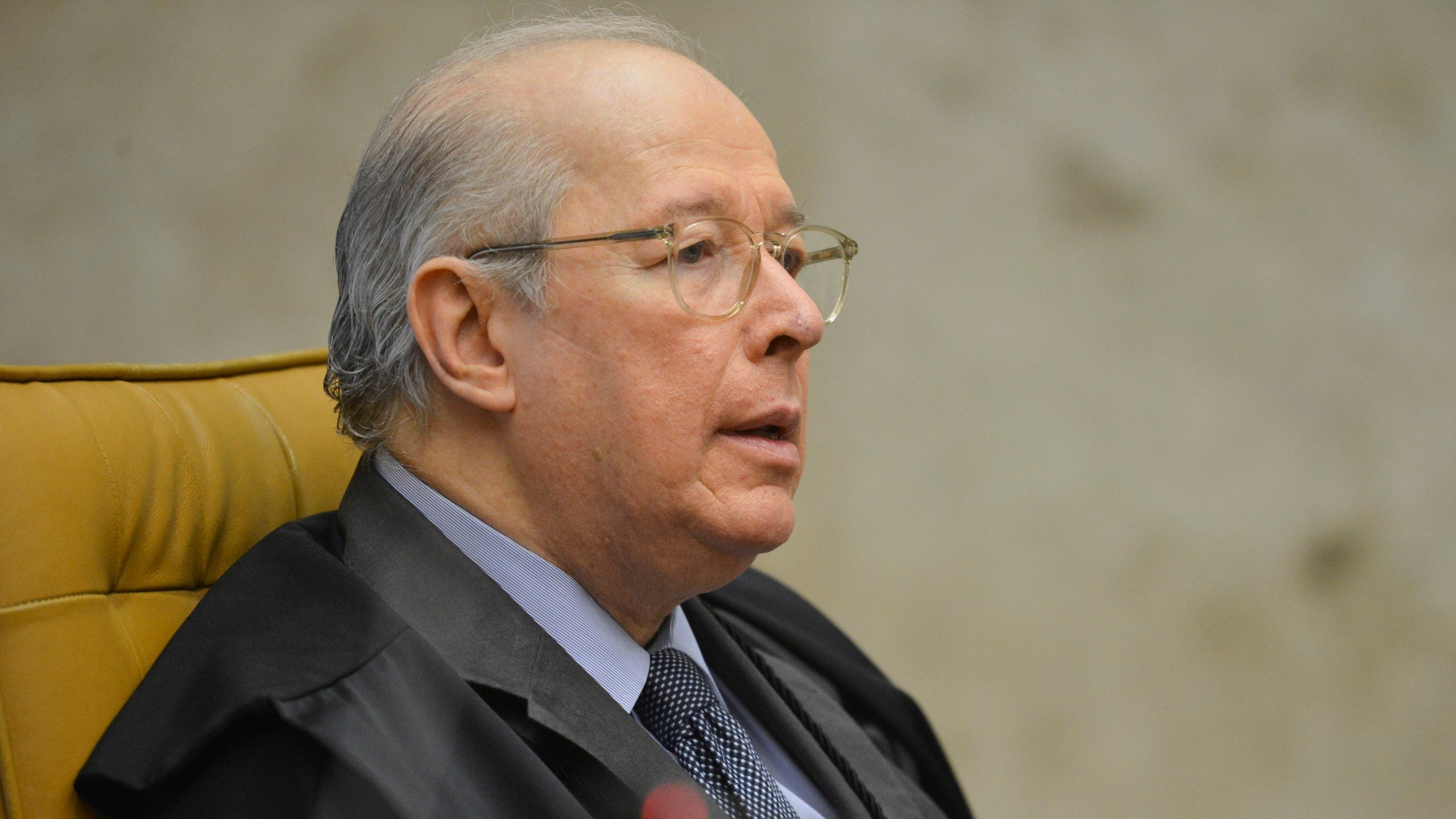 O ex-ministro Celso de Mello, figura central na defesa da Constitui&ccedil;&atilde;o, durante sua atua&ccedil;&atilde;o no Supremo Tribunal Federal -  (crédito: Fabio Rodrigues Pozzebom/Ag&ecirc;ncia Brasil)