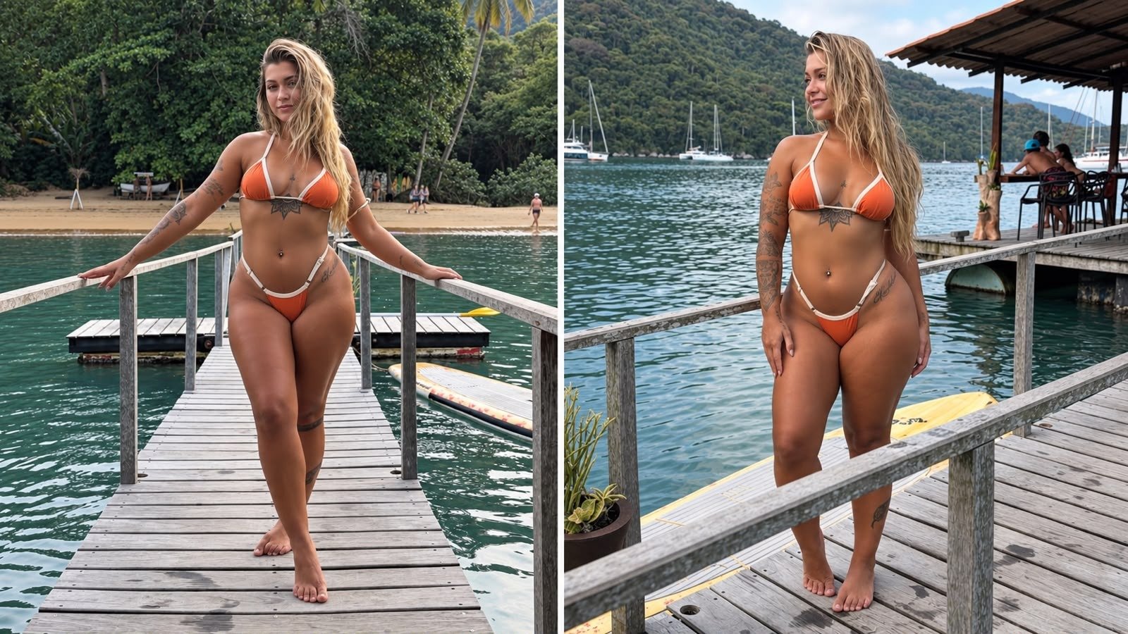 Mel Breia, candidata ao Miss Bumbum, abordou a import&acirc;ncia de se manter fiel ao pr&oacute;prio corpo diante das press&otilde;es est&eacute;ticas -  (crédito: Divulga&ccedil;&atilde;o)