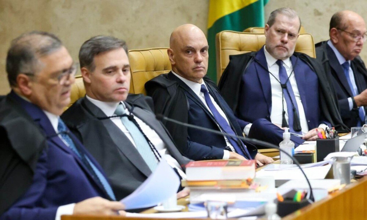 STF em chamas: saiba tudo sobre as acusações entre ministros no caso Moraes - (crédito: Tupi)