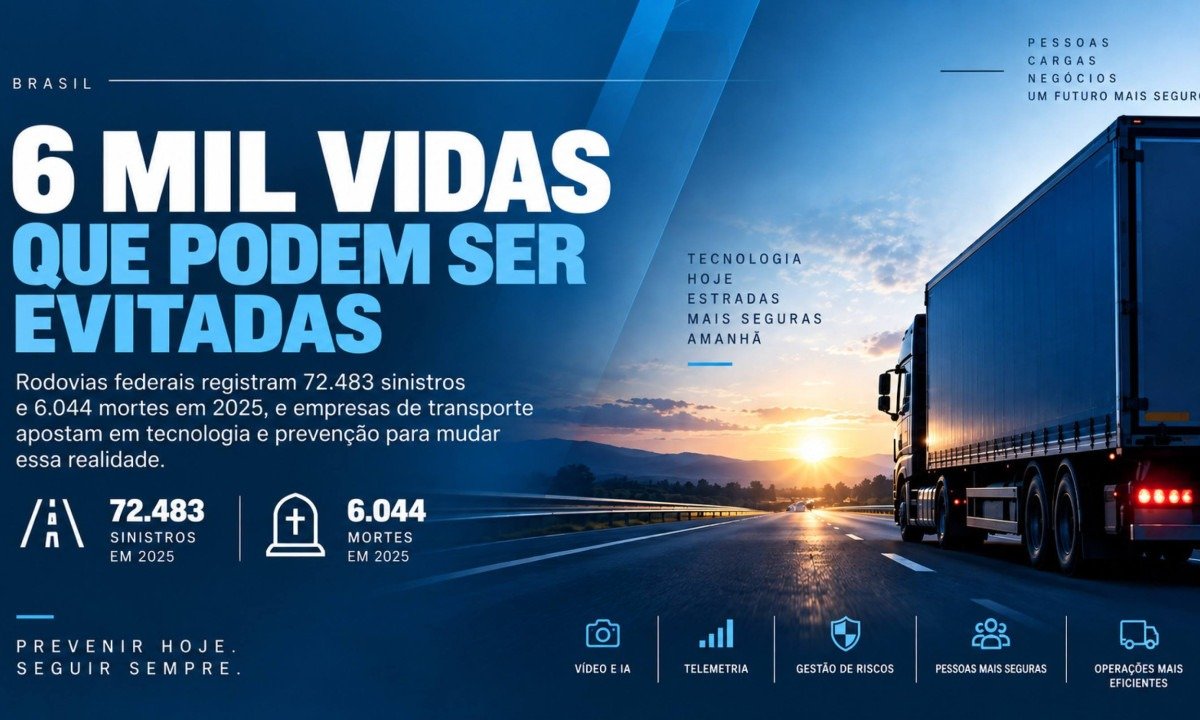 Dados antecipam riscos no transporte rodoviário - (crédito: DINO)