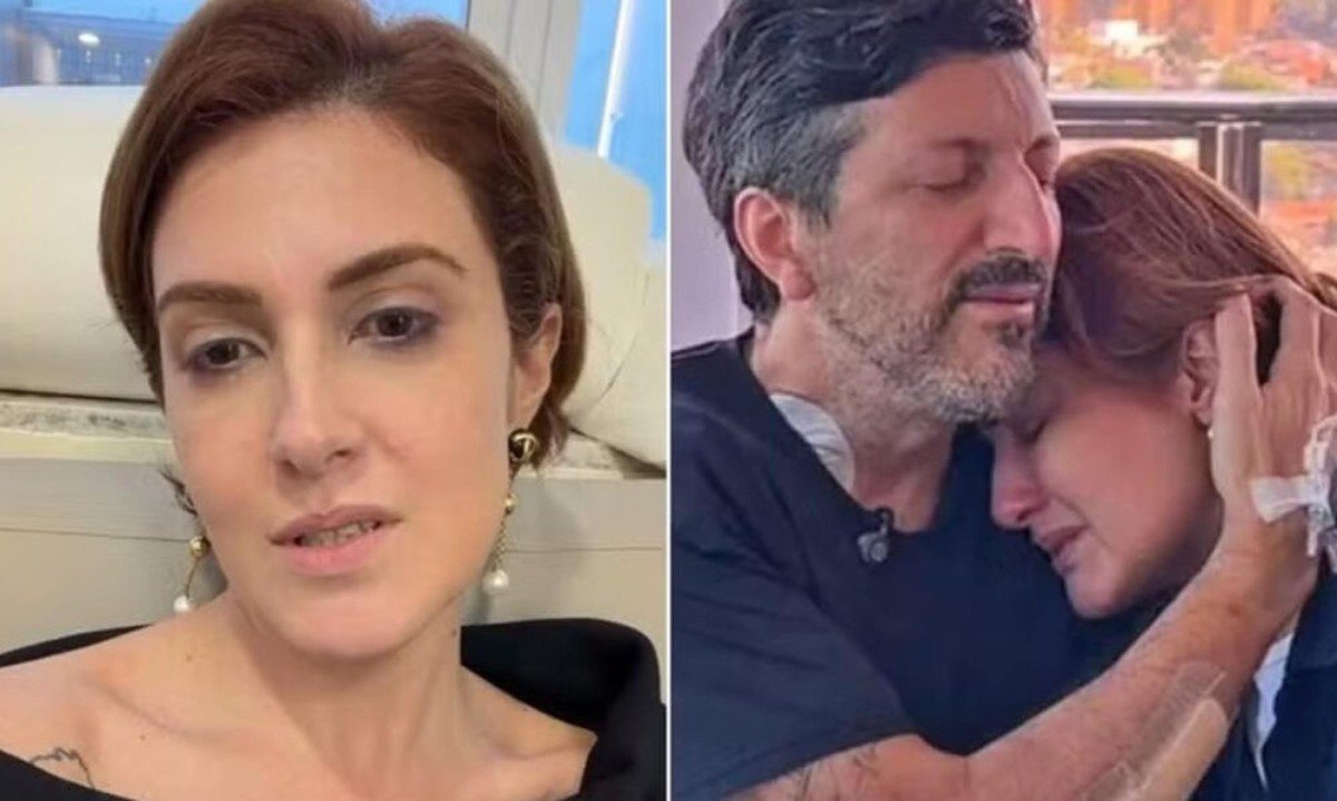 Esposa de Lito Sousa desabafa sobre magreza após fala do filho - (crédito: Tupi)