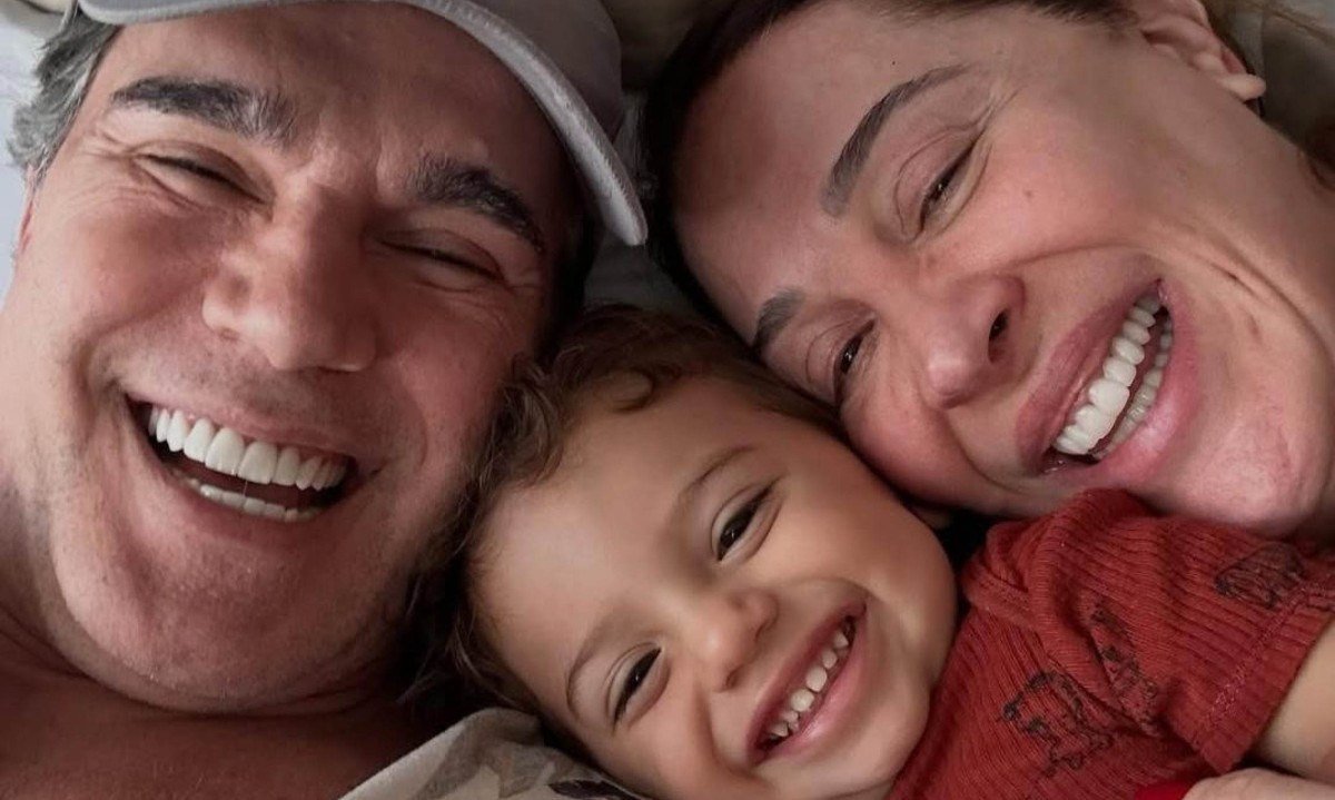 Luca, filho da atriz com Jarbas Homem de Mello, nasceu em fevereiro de 2023 - (crédito: Instagram/Reprodução)