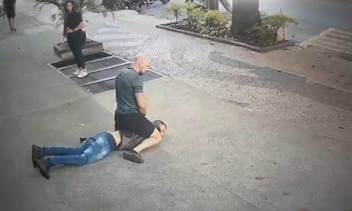 A ocorrência foi registrada como perseguição e atendimento de denúncia de infração contra a mulher no contexto de violência doméstica - (crédito: Reprodução)