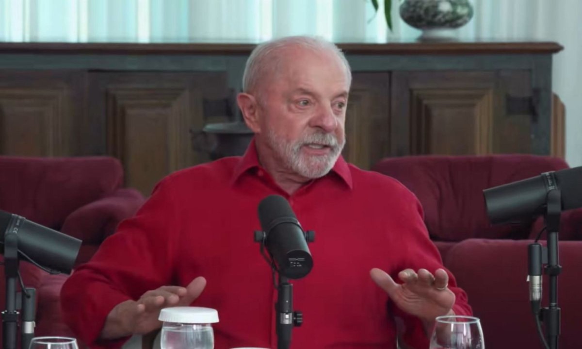 Lula diz que não tem culpa de Moraes, Mendonça e Kassio no STF - (crédito: Reprodução/Podcast Desce a Letra)