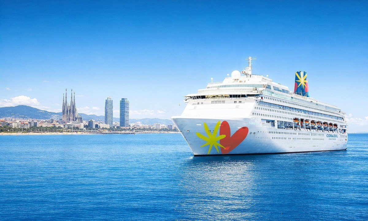Buenavista estreia no país em 23 de outubro, abrindo a temporada brasileira do verão 2026/27, com embarques em Santos e no Rio de Janeiro - (crédito: Corazul Cruzeiros/Divulgação)