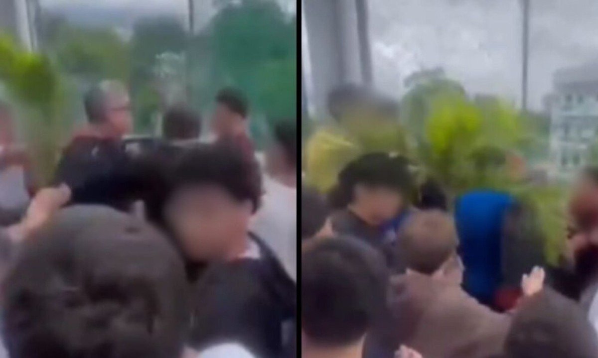 Professor é agredido por alunos durante aula de educação física - (crédito: Tupi)
