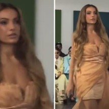 Patrícia Poeta estreia na passarela da Semana de Moda de Nova York - Redes sociais