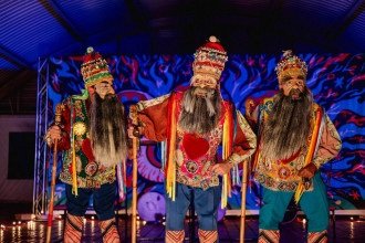 Teatro gratuito leva lenda do Boitatá ao Cine Bandeirantes, em Sabará